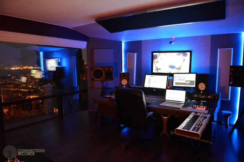 Inside the Connection studio
